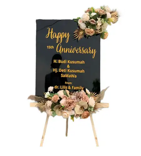 Papan Bunga Akrilik Cibinong