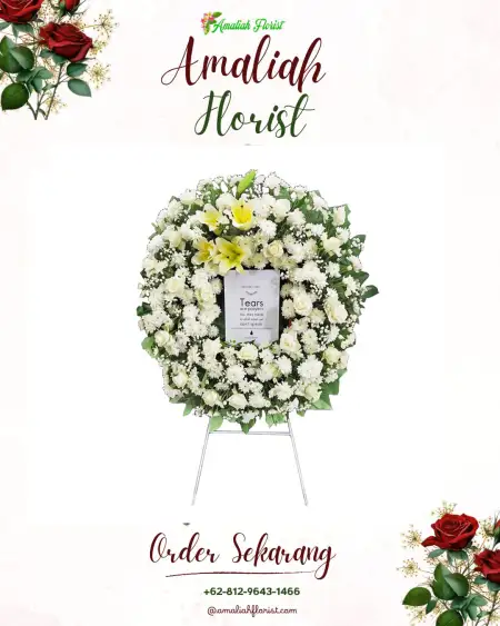 Krans Bunga Duka Cibinong